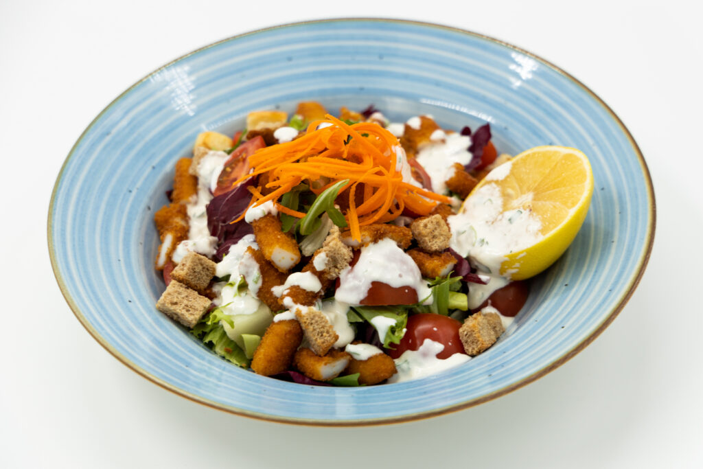 Salata cu crispy de calamar (6)
