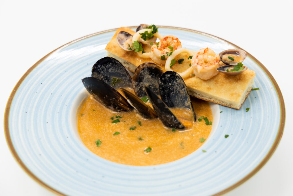 Supa crema cu fructe de mare (8)